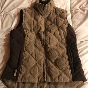 Brown puffy vest - Brand New